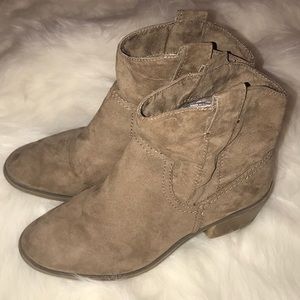 Taupe Ankle Boots